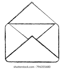 mail envelope isolated icon