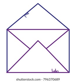 mail envelope isolated icon