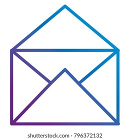 mail envelope isolated icon