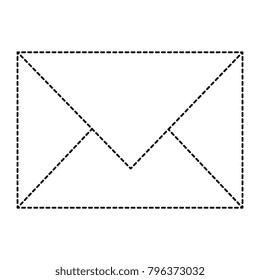 mail envelope isolated icon
