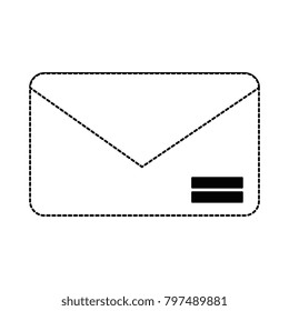 mail envelope isolated icon