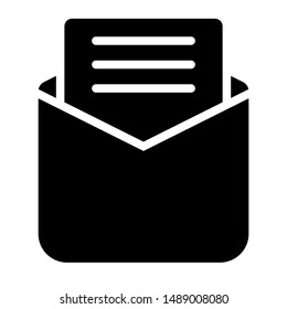 mail envelope message icon vector illustration