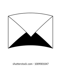 Mail envelope symbol