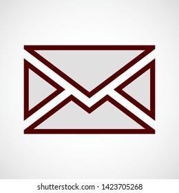 Mail Envelope Vector Color Icon