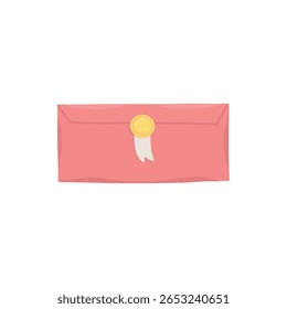 Mail envelopes design element. Post cards, envelopes, post stamps, craft paper letters and mail envelopes. Postage cards, cute envelopes vector illustration. Love messages with stickers and plants