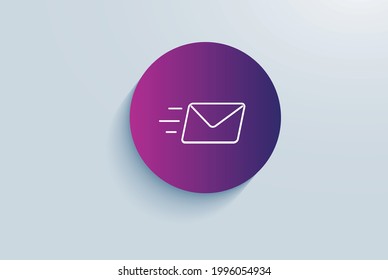 Mail and express service providers icon