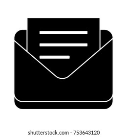 mail flat icon