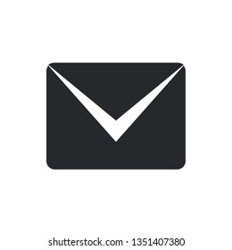 mail flat vector icon