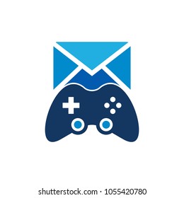 Mail Game Logo Icon Design