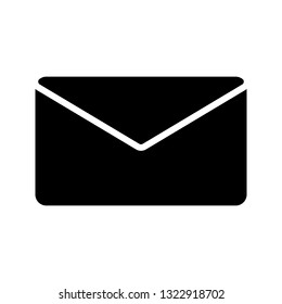 mail glyph icon 