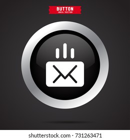 mail icon. communication sign