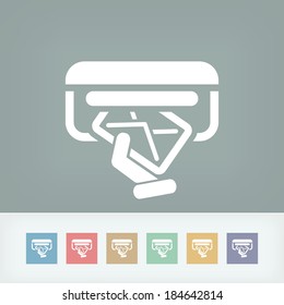 Mail icon concept