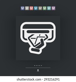 Mail icon concept