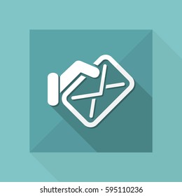 Mail icon concept