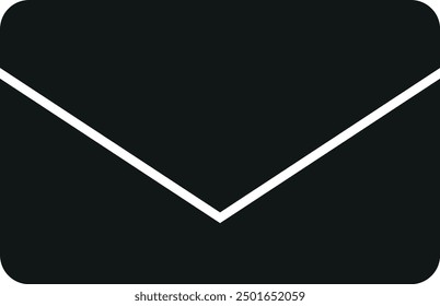 The mail icon is designed to represent electronic or traditional mail services, symbolizing communication through letters or messages. It typically features a classic envelope shape