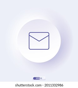 mail icon. e-commerce icons. Сollection of web icons for online store, such as discounts, delivery, contacts, payment, app store, shopping cart. 