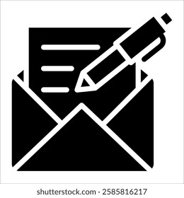 Mail Icon Element For Design
