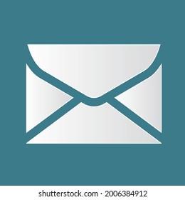 Mail-Symbol, E-Mail. das Konzept für Ihr Website-Design, Logo, App. Vektorgrafik