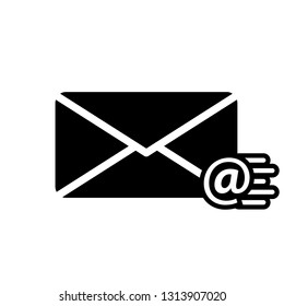 mail icon. E-mail icon. Envelope symbol. vector illustration.
