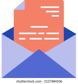 Mail icon. Email letter vector. Post symbol. Send web information for internet communication sign. Isolated message newsletter. Spam or open postal envelop