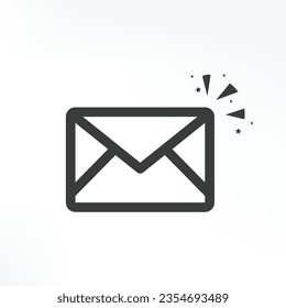 Mail icon. Email symbol vector