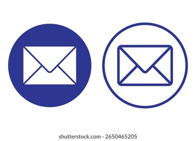 Ícone de e-mail. ícone de e-mail vetor. Ícone de email. Vetor de envelope. Vetor de ícone de email para design da Web.