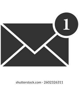 Mail icon. Email icon vector isolated on transparent. Envelope icon, mail icon vector for web, computer and mobile app
