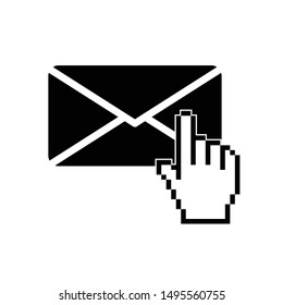 mail icon. The envelope. line style