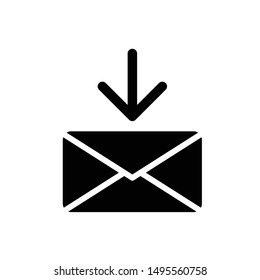 mail icon. The envelope. line style