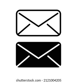 Mail icon, envelope icon, Message icon vector for web, computer and mobile app