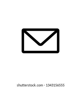 Mail icon. Envelope sign vector