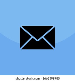 Mail icon. Envelope sign. Vector