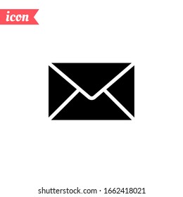 Mail icon. Envelope sign. Vector