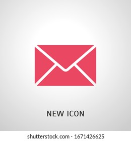 Mail icon. Envelope sign. Vector