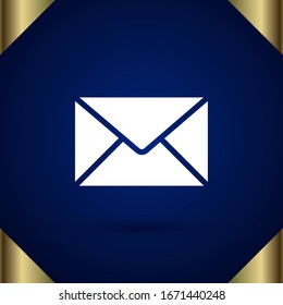 Mail icon. Envelope sign. Vector
