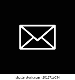 Icono de correo. Signo de sobres. Ilustración vectorial. 