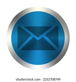 Mail icon. Envelope sign. vector illustration
