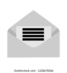 Mail Icon. Envelope Symbol. Message Sign. Mail Button