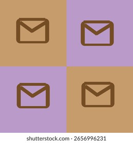 E-Mail-Symbol: Ein Umschlagsymbol, das E-Mails oder Nachrichten darstellt. Wird häufig verwendet, um das Senden, Empfangen oder Zugreifen auf Mail- und Kommunikationsfunktionen anzuzeigen.