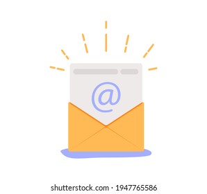 Mail Icon, Envelope Icon Vector