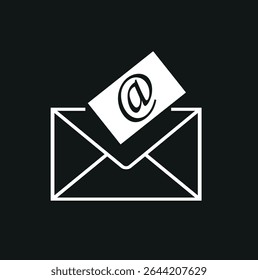 Ícone de Email, Ícone de Vetor de Envelope