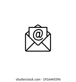 Mail icon, envelope icon vector for web, computer and mobile app