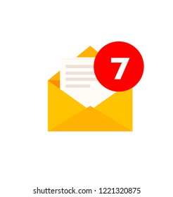 mail icon, eps 10