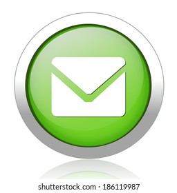 an mail icon, eps10 vector