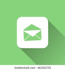 mail icon. flat design