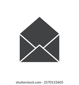 mail icon Flat logo set collection