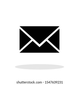 Mail Icon In Flat Style. Envelope Symbol For Your Web Site Design, Logo, App, UI Vector EPS 10.