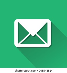 Mail icon great for any use. Vector EPS10.
