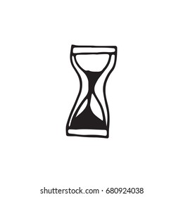 Mail icon in hand drawn style for web, info graphics and creative design