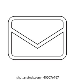 mail icon illustration design